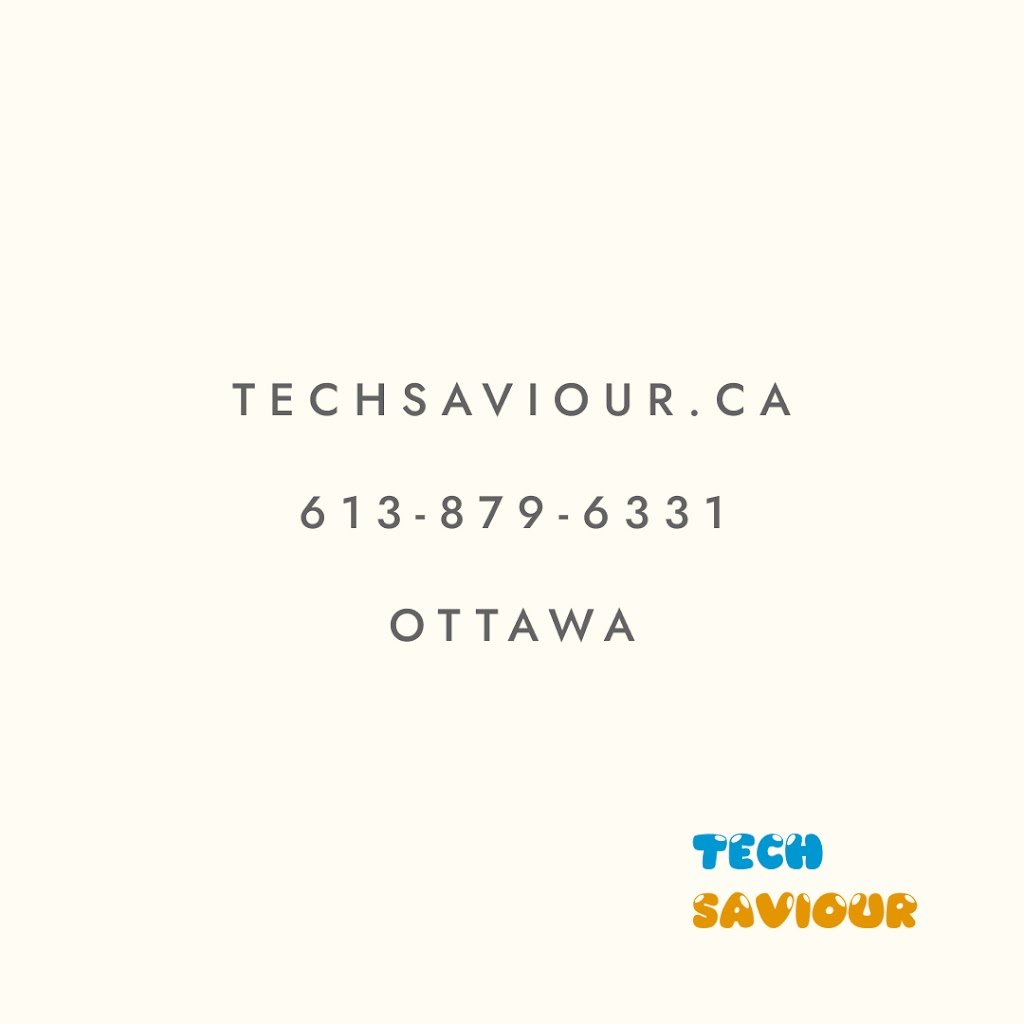 Tech Saviour | 819 Miikana Rd, Ottawa, ON K1X 0G5, Canada | Phone: (613) 879-6331