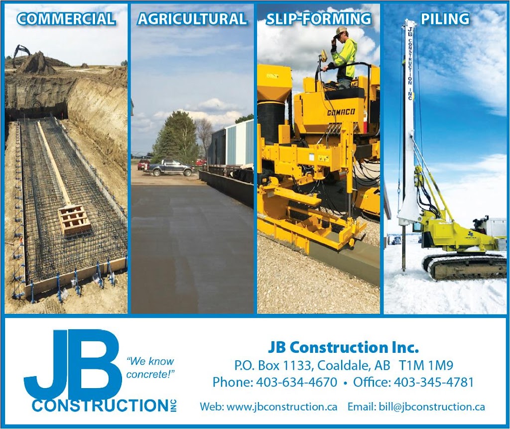 JB Construction | 201040 AB-512, Coaldale, AB T1M 1M9, Canada | Phone: (403) 634-4670