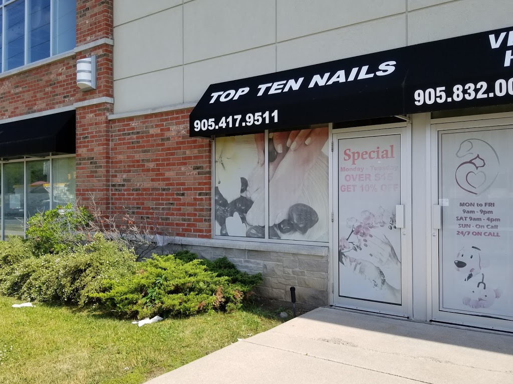 Top Ten Nails | 1611 Rutherford Rd #4, Concord, ON L4K 0C6, Canada | Phone: (905) 417-9511