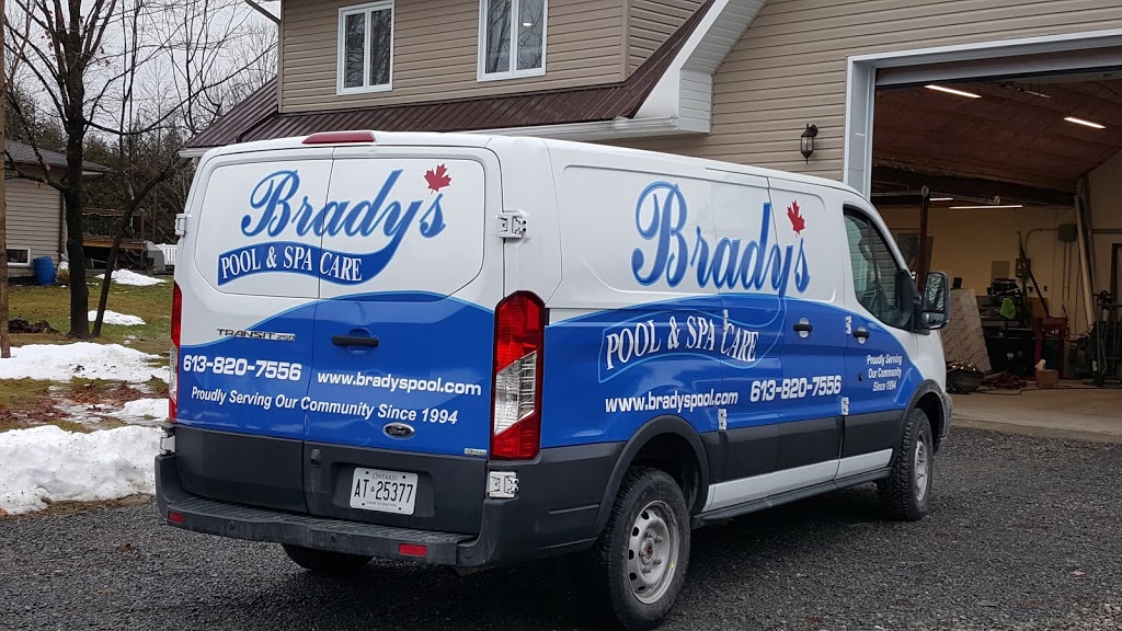 Brady’s Pool and Spa Care | 2155 Robertson Rd, Nepean, ON K2H 5Z2, Canada | Phone: (613) 820-7556