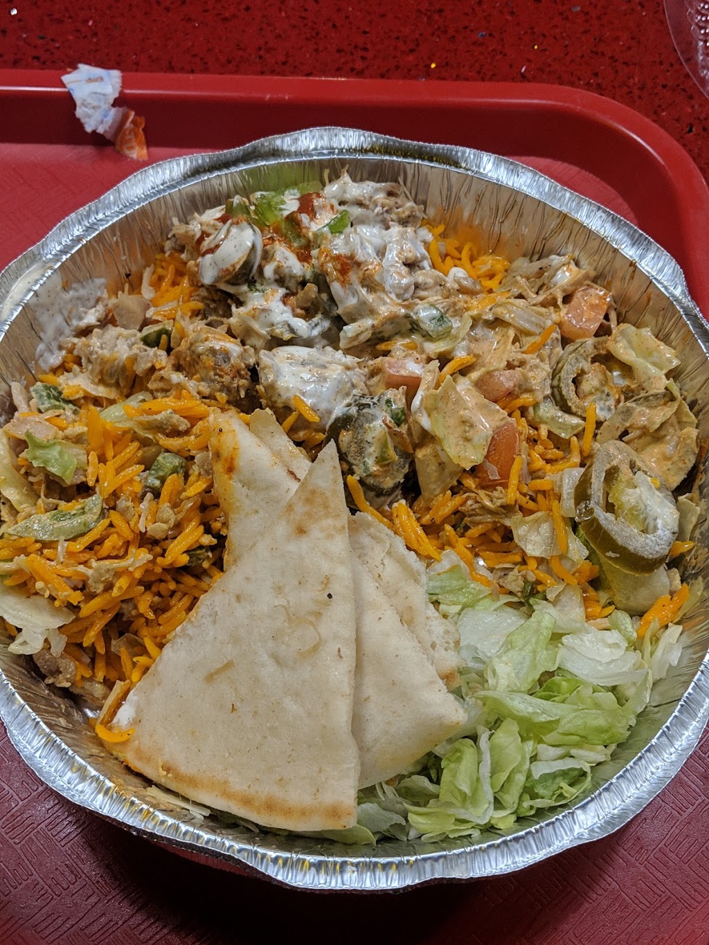 The Halal Guys | 1595 Niagara Falls Blvd Ste 800, Amherst, NY 14226, USA | Phone: (716) 262-0143