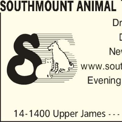 Southmount Animal Hospital | 1400 Upper James St #14, Hamilton, ON L9B 1K3, Canada | Phone: (905) 387-7387