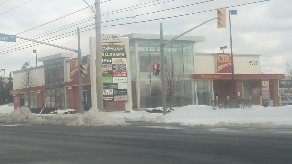 CIBC Branch with ATM | 5985 Latimer Dr, Mississauga, ON L5V 0B7, Canada | Phone: (905) 567-6953