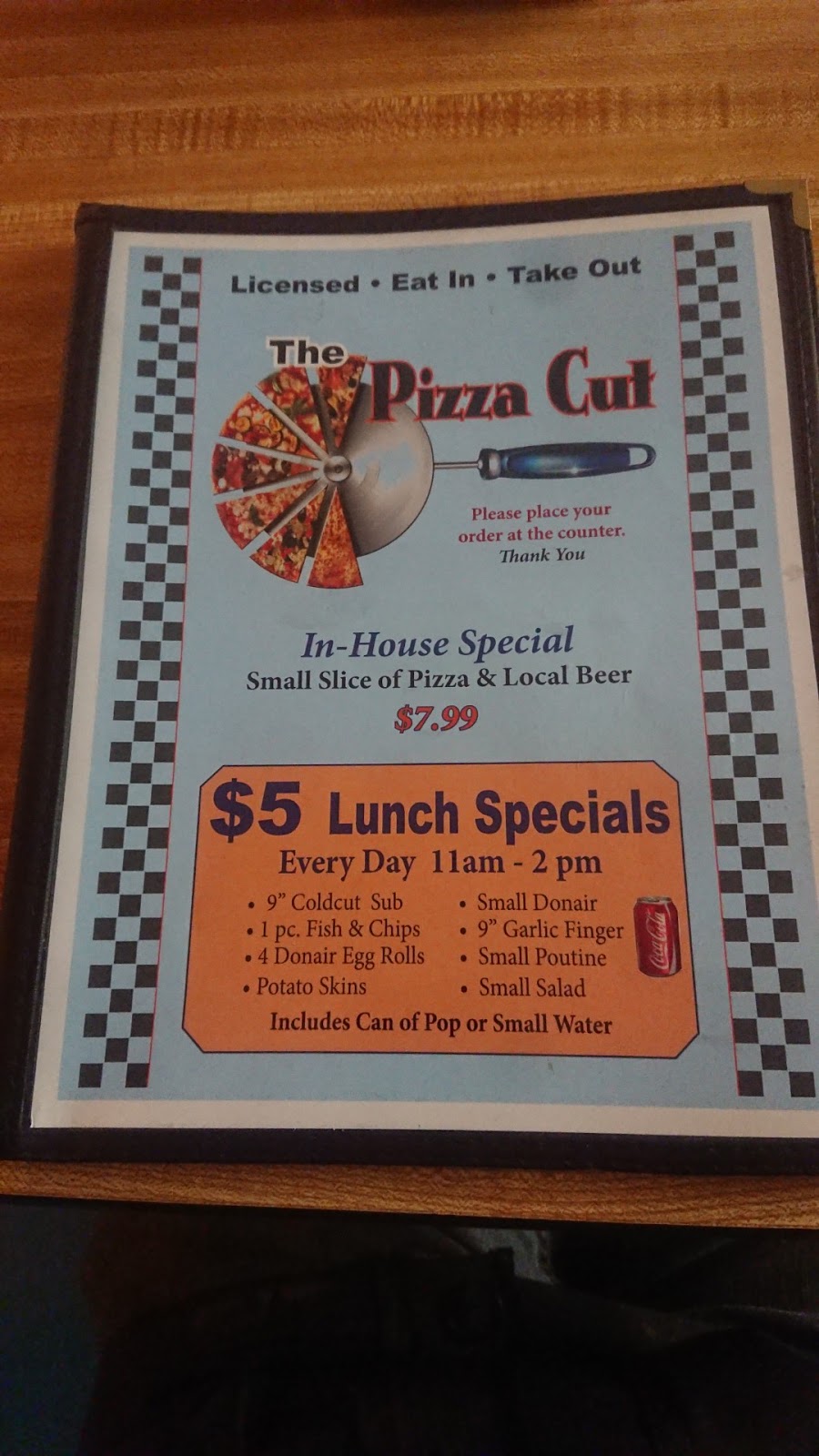 The Pizza Cut | 11261 Highway 3 RR 2, Lunenburg, NS B0J 2C0, Canada | Phone: (902) 634-8399