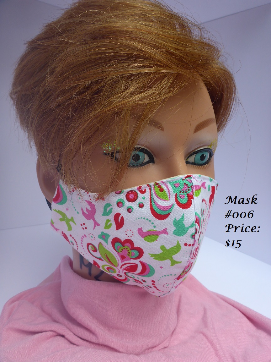 Emerald Face Mask (Hand Made) | 3141 Raleigh St, Port Coquitlam, BC V3C 3J3, Canada | Phone: (778) 388-9517