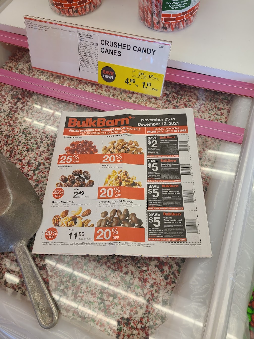 Bulk Barn | 2810 Major MacKenzie Dr W, Maple, ON L6A 3L2, Canada | Phone: (289) 304-7667