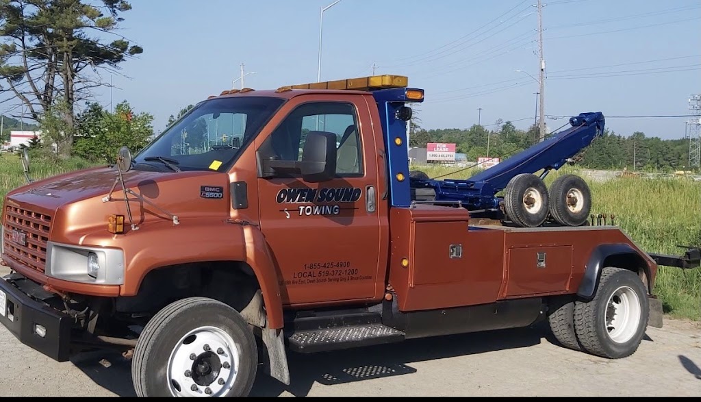 Owen Sound Towing & Service | 2230 18th Ave E #114, Owen Sound, ON N4K 5P1, Canada | Phone: (855) 425-4900