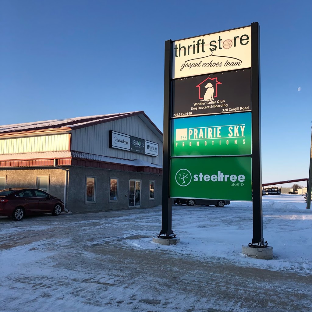 Steeltree Signs | 310A Cargill Rd, Winkler, MB R6W 0K4, Canada | Phone: (204) 331-4012