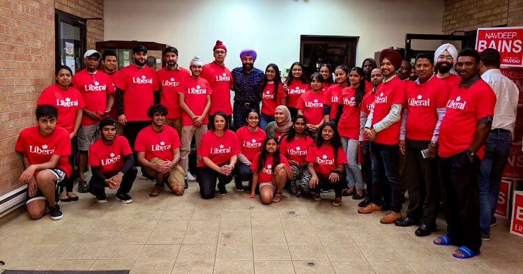 Navdeep Bains Liberal Campaign Office | 959 Gana Ct, Mississauga, ON L5S 1N9, Canada | Phone: (905) 956-0057