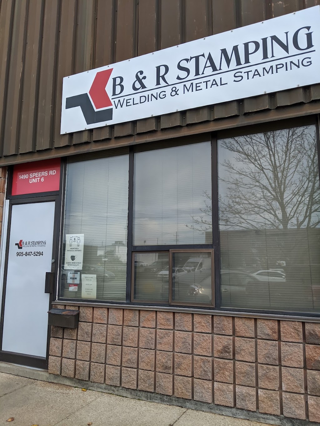 B & R Stamping | 1490 Speers Rd unit 6, Oakville, ON L6L 2X6, Canada | Phone: (905) 847-5294