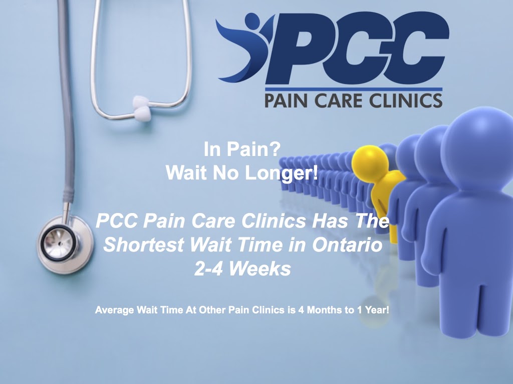 PCC Pain Care Clinic Woodbridge | 3420 Major MacKenzie Dr W Building A, Unit 1, Vaughan, ON L4L 1A7, Canada | Phone: (289) 536-7246