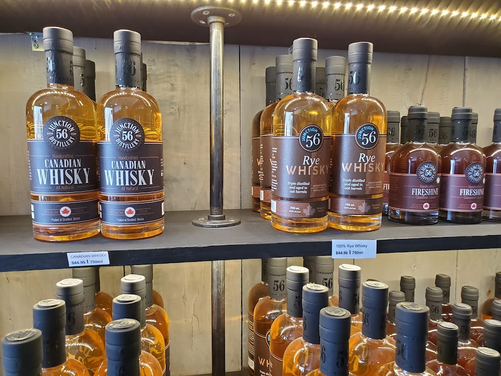 Junction 56 Distillery | 45 Cambria St, Stratford, ON N5A 1G8, Canada | Phone: (519) 305-5535