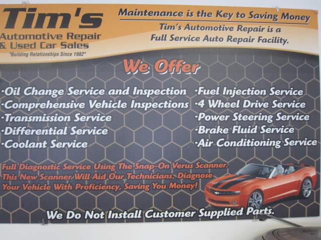 Tims Automotive Repair & Used Car Sales | 1481 Bowen Rd, Nanaimo, BC V9S 1G4, Canada | Phone: (250) 753-1153