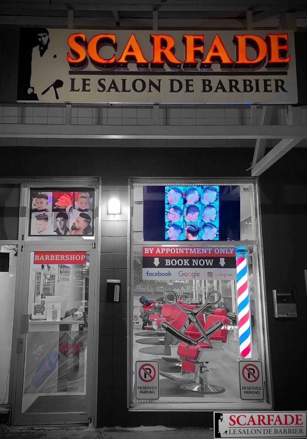 Scarfade Barbershop / Le Salon de Barbier | 4360 D Bd des Sources, Dollard-des-Ormeaux, QC H8Y 3B7, Canada | Phone: (514) 627-6028