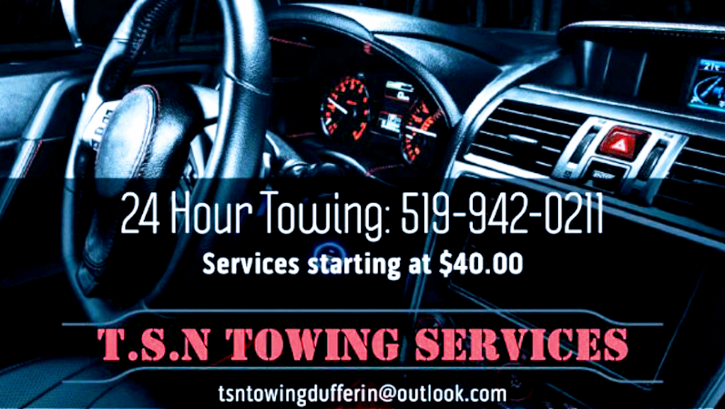 TSN Towing | 14 Townline, Orangeville, ON L9W 3A6, Canada | Phone: (519) 942-0211