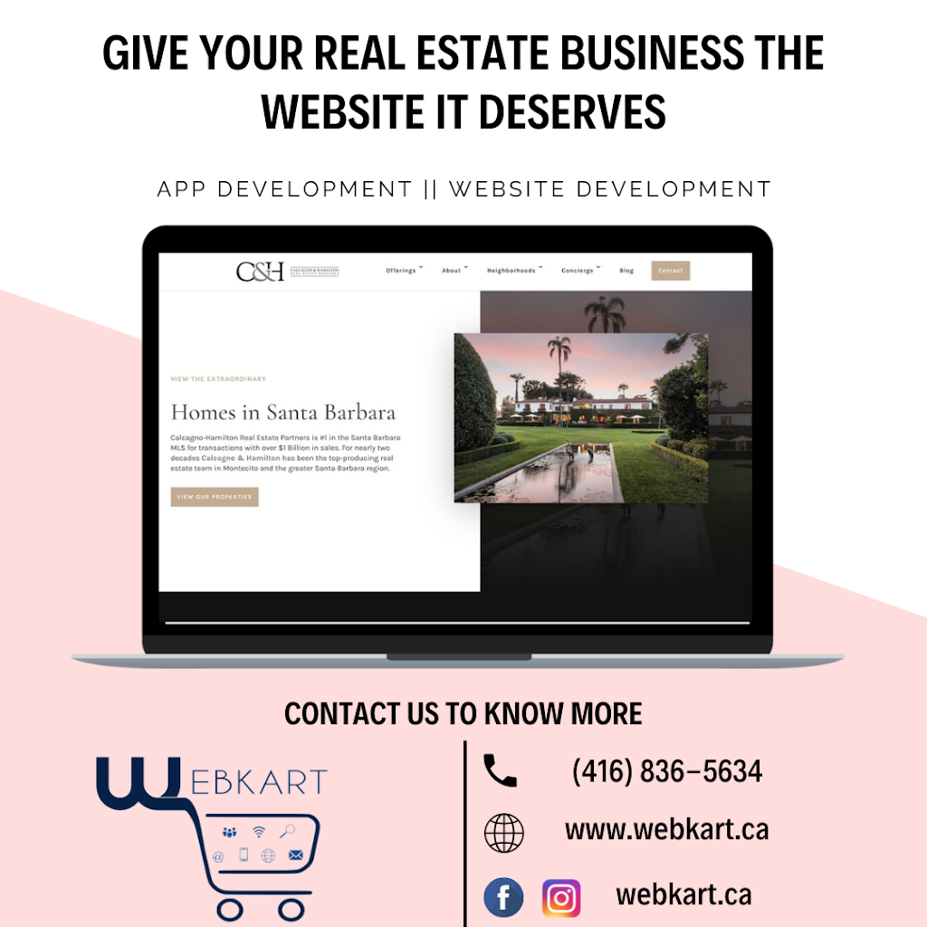 Webkart | Crafting Online Presence | 200 Waterbrook Ln, Kitchener, ON N2P 0H7, Canada | Phone: (416) 836-5634