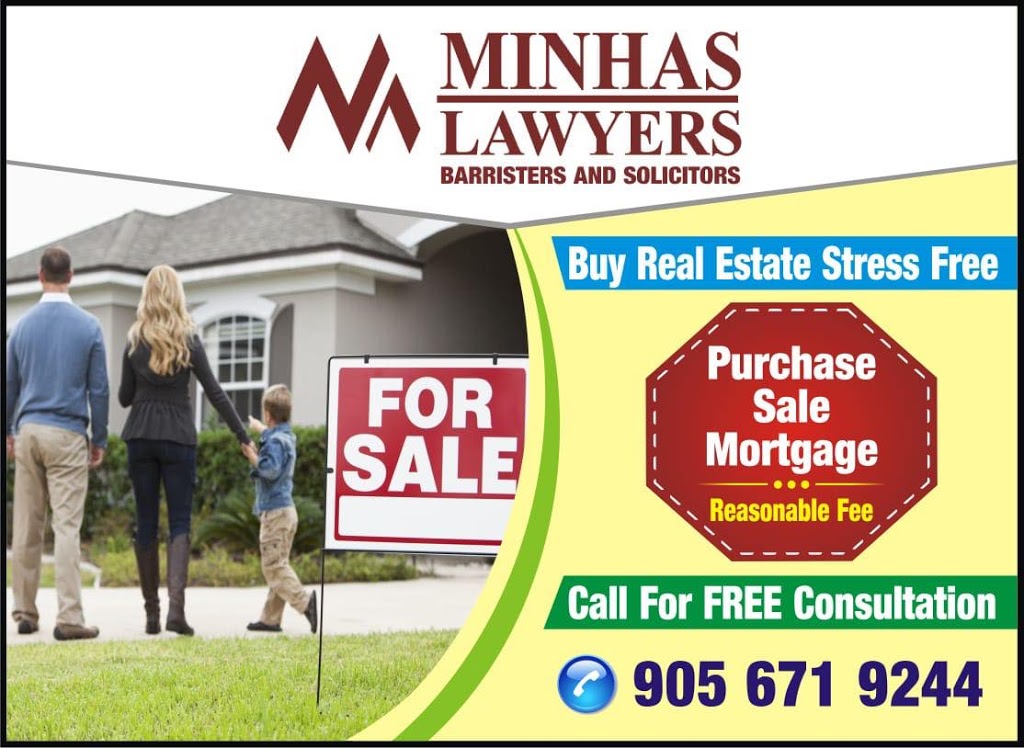 Minhas Lawyers LLP | 2960 Drew Rd unit 138, Mississauga, ON L4T 0A5, Canada | Phone: (905) 671-9244