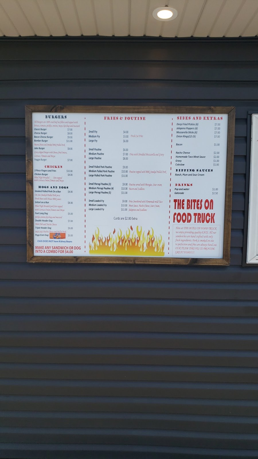The Bites On Food Truck | 111 Killaly St W, Port Colborne, ON L3K 3L7, Canada | Phone: (905) 993-0607