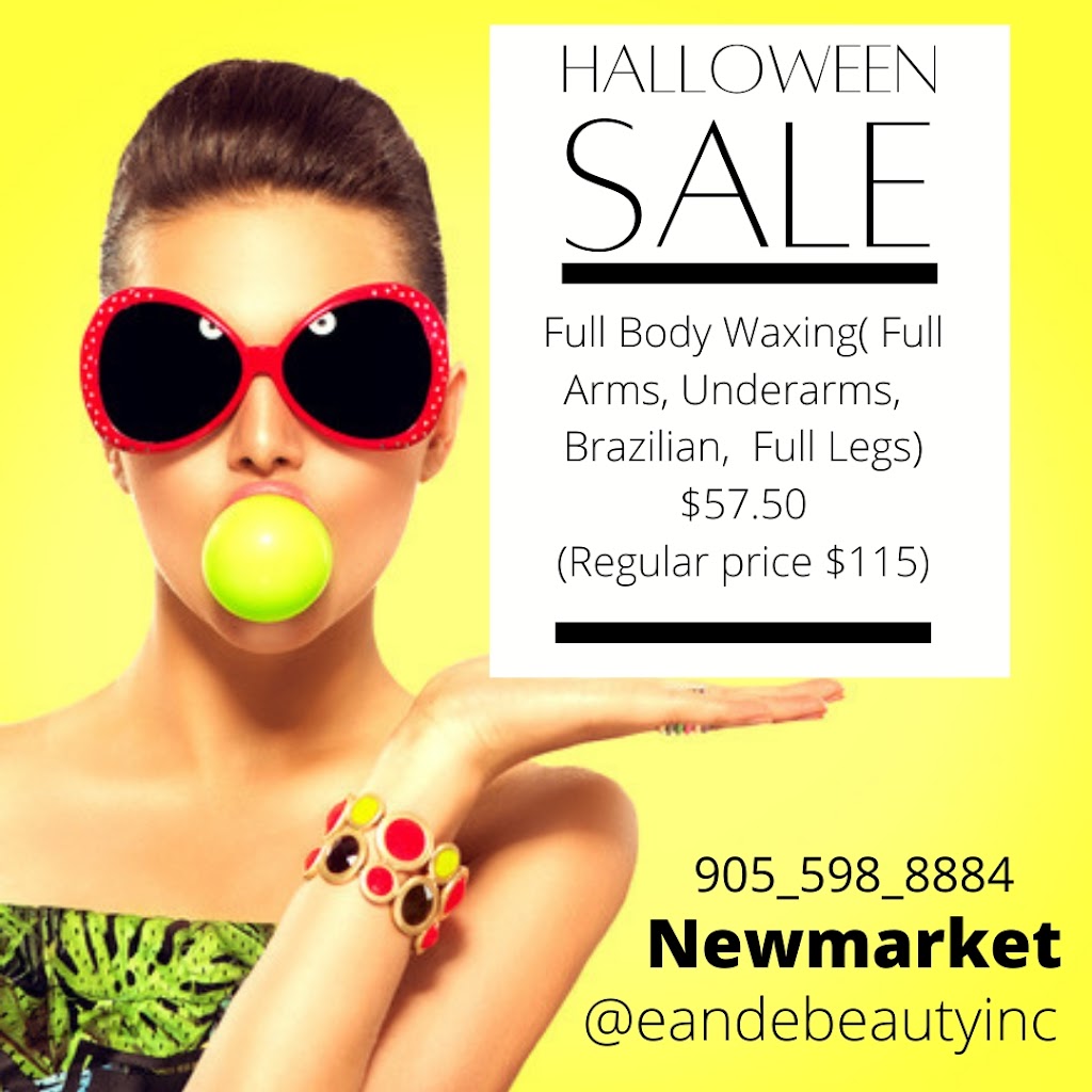 E and E Beauty Inc | 16610 Bayview Ave Unit 208, Newmarket, ON L3X 1X3, Canada | Phone: (905) 598-8884