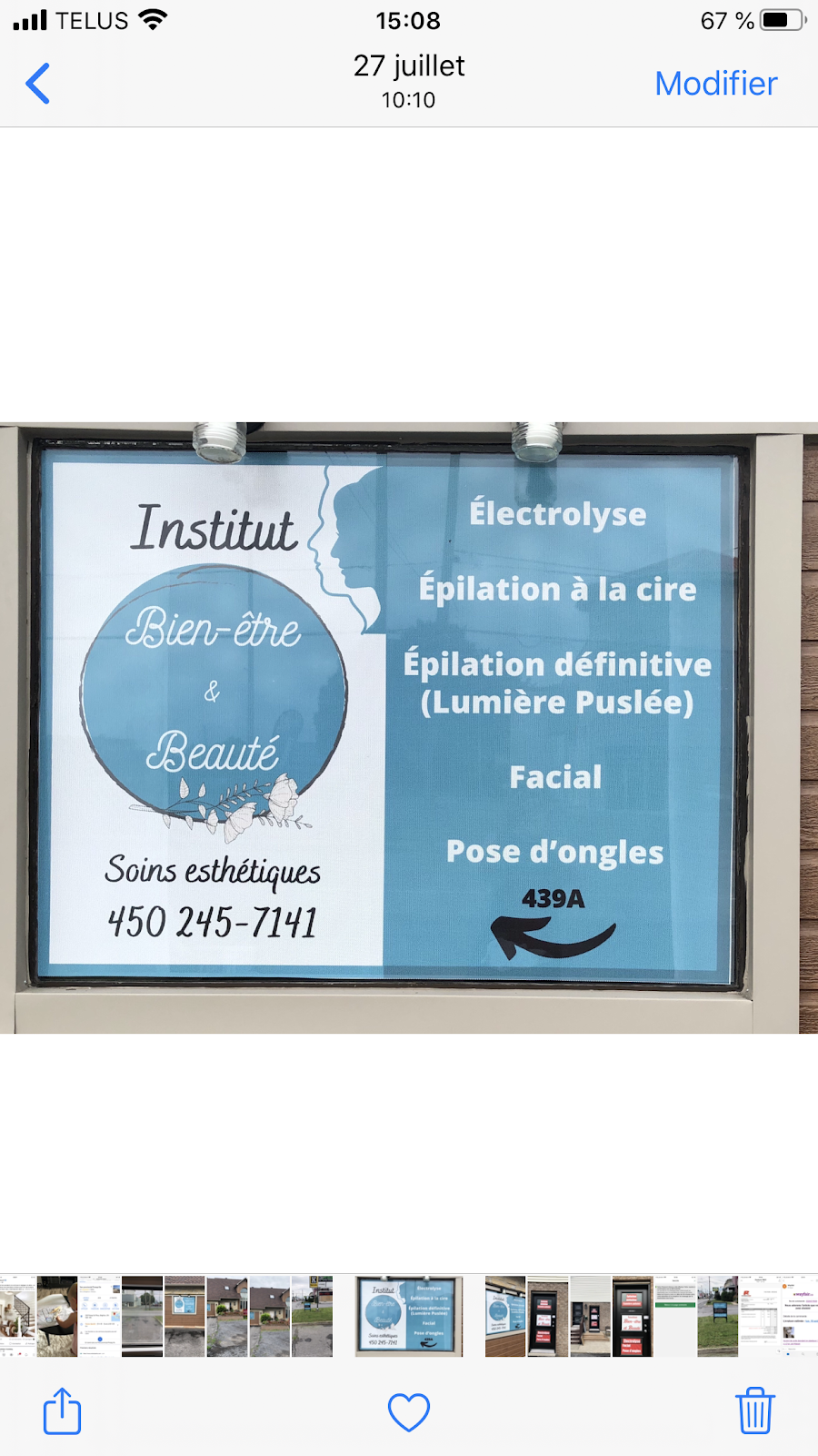 Institut Bien-Etre Et Beauté | 439A Rue Saint-Jacques, Napierville, QC J0J 1L0, Canada | Phone: (450) 245-7141