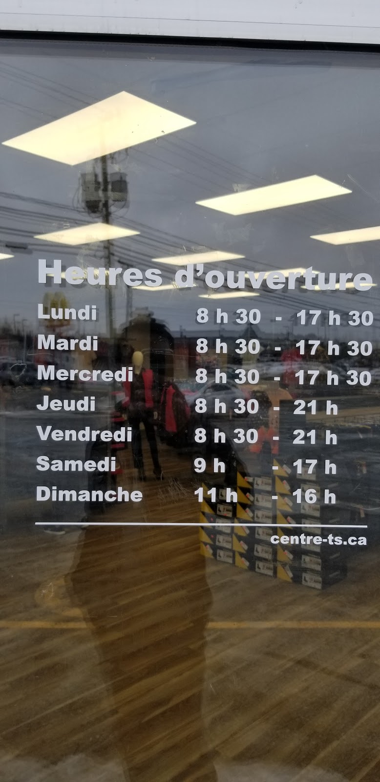 Centre TS | 5020 Boulevard Industriel, Sherbrooke, QC J1R 0T2, Canada | Phone: (819) 472-5426