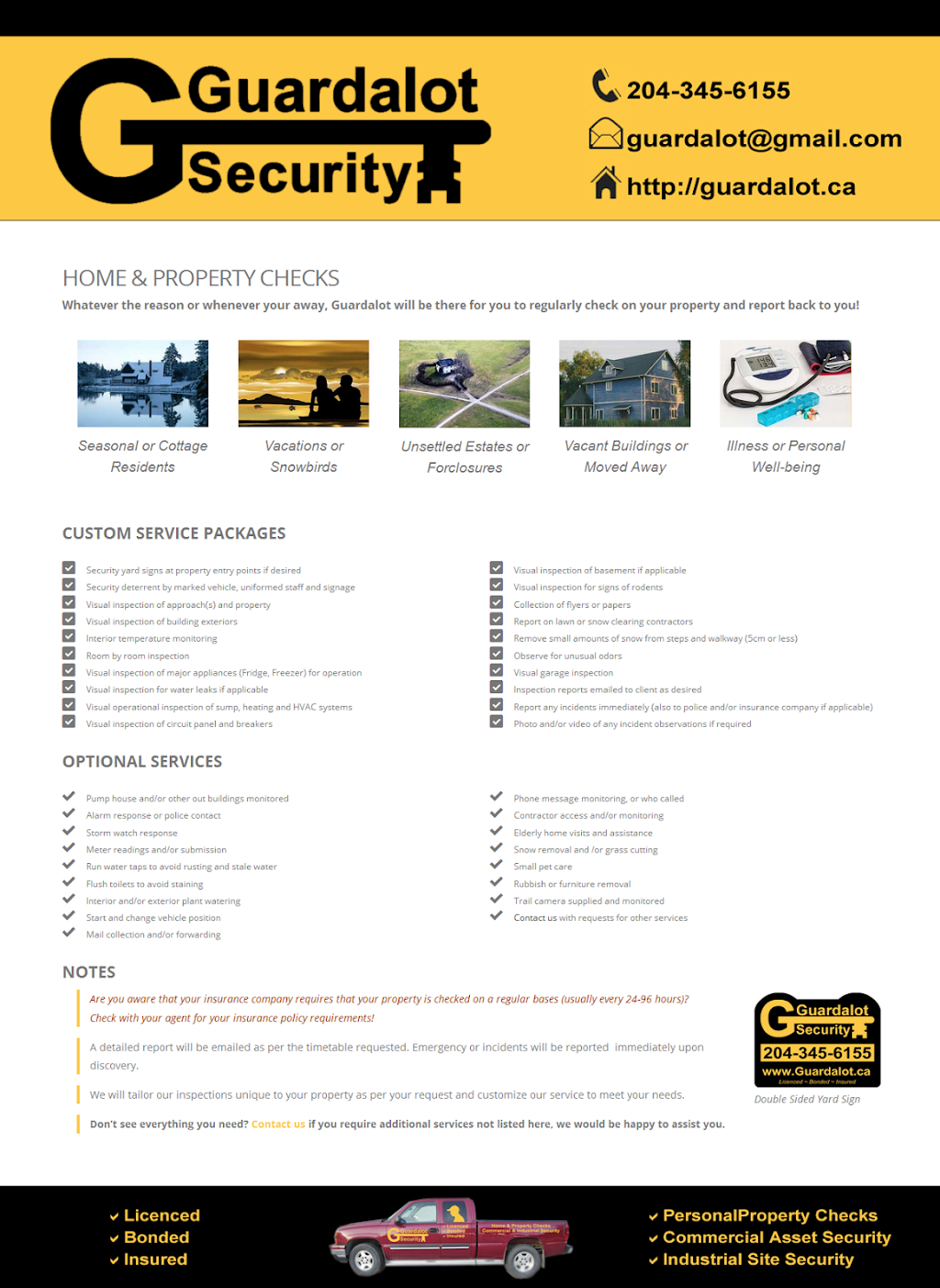 Guardalot Security | 219 Lake Ave, Lac du Bonnet, MB R0E 1A0, Canada | Phone: (204) 345-6037