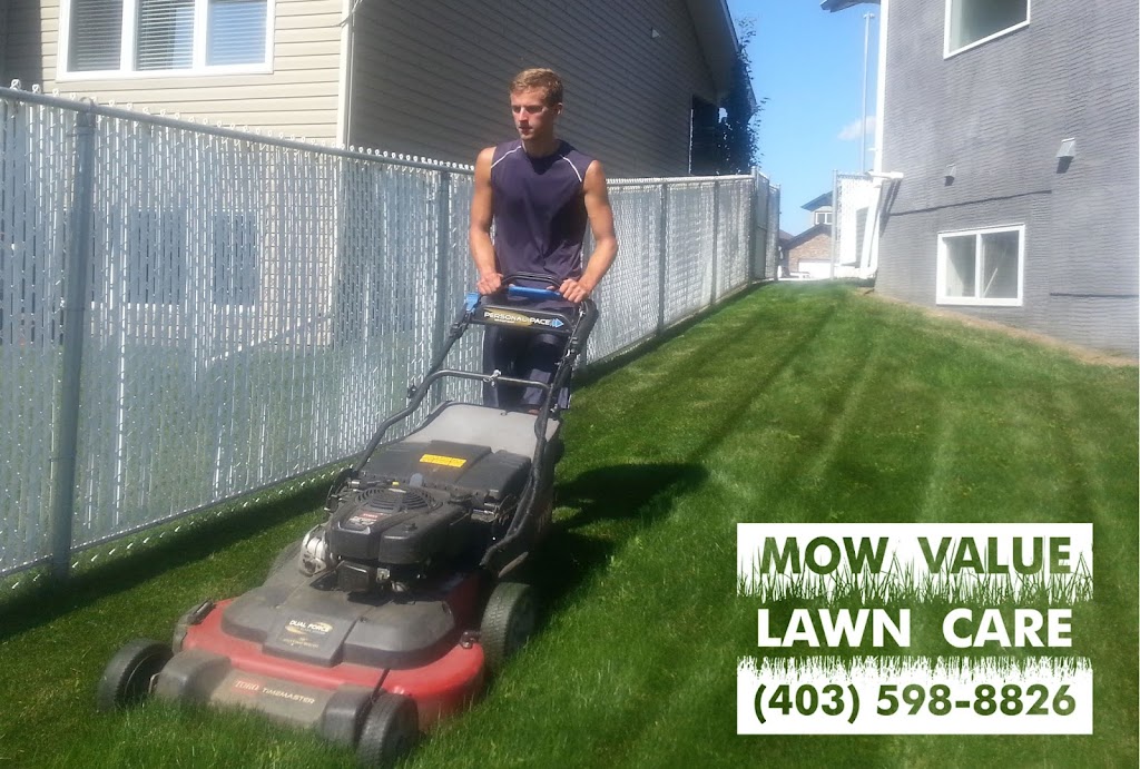 MOW VALUE LAWN CARE | 4 Selkirk Blvd, Red Deer, AB T4N 0G2, Canada | Phone: (403) 598-8826