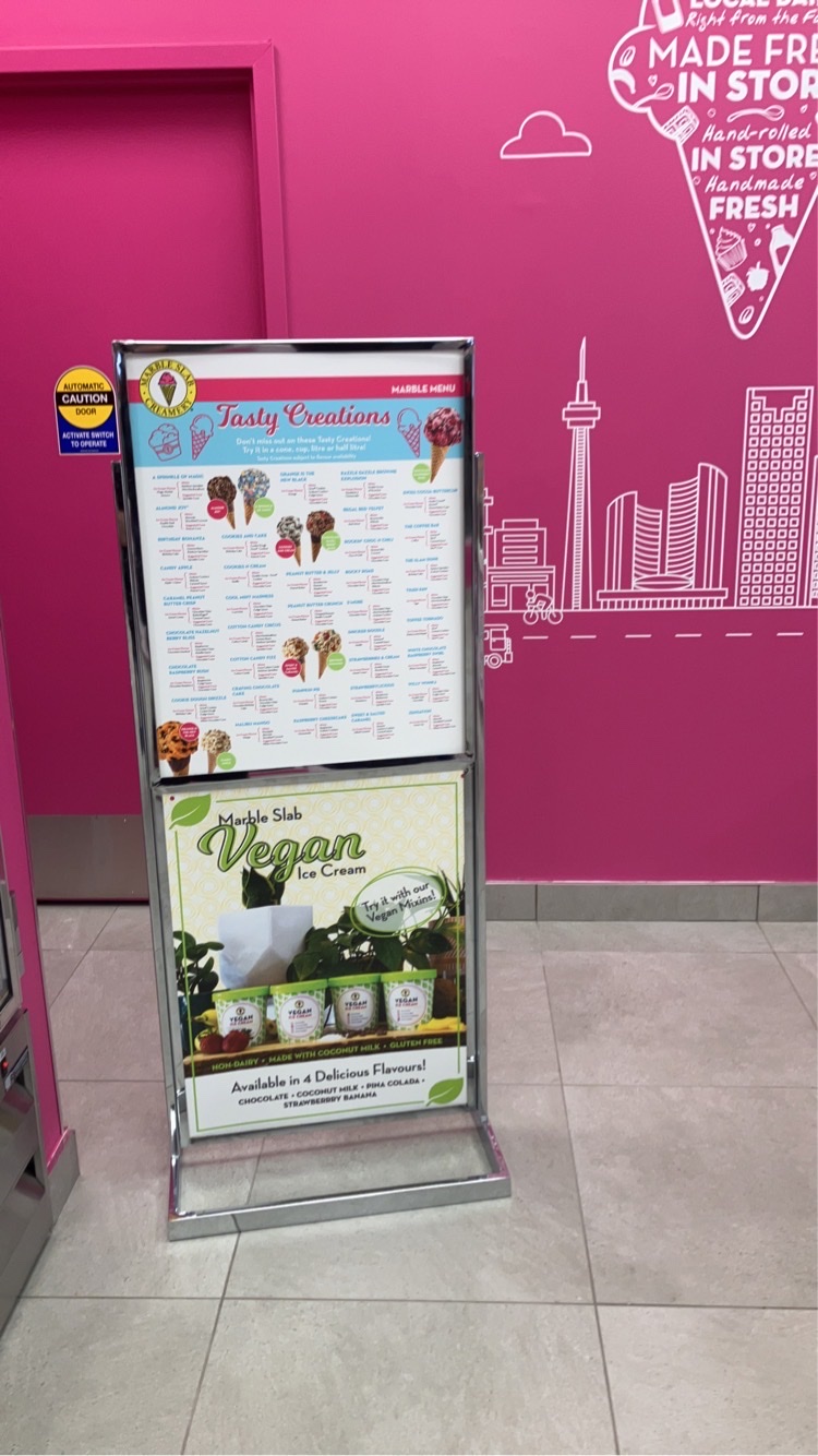 Marble Slab Creamery | 2810 Major MacKenzie Dr W #15, Maple, ON L6A 3L2, Canada | Phone: (905) 965-5001