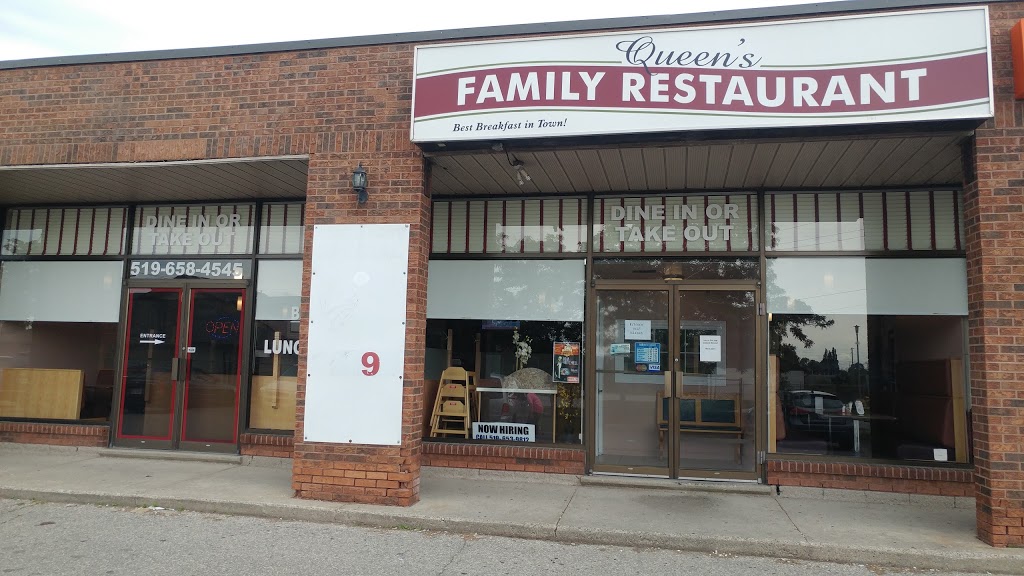 Queens Family Restaurant | 368 Queen St W #3, Cambridge, ON N3C 1G8, Canada | Phone: (519) 658-4545