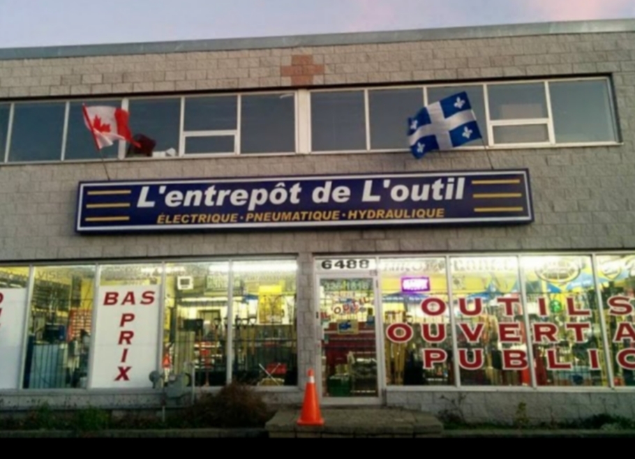 LEntrepôt De LOutil | 6488 Rue Bombardier, Saint-Léonard, QC H1P 1E1, Canada | Phone: (514) 325-1818