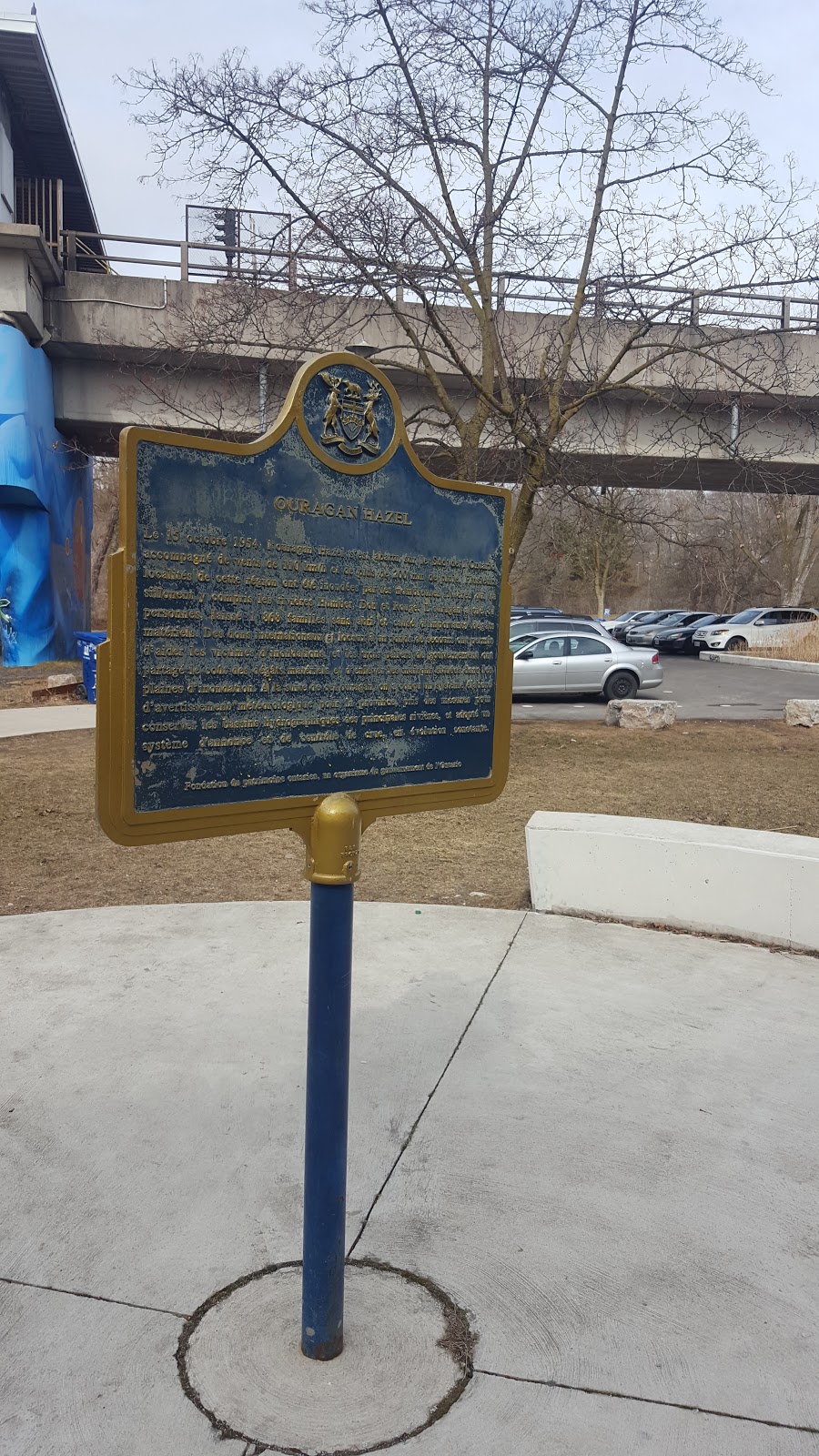 Hurricane cane Hazel Memorial | Old Mill, Toronto, ON M8X 2Z7, Canada