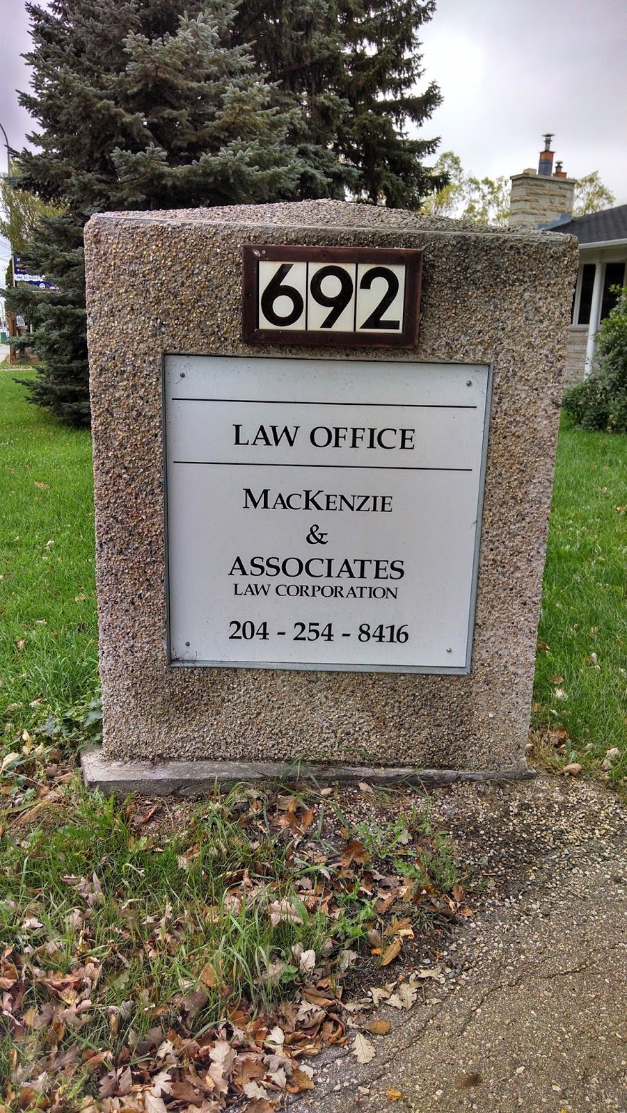 MacKenzie Law | 692 St Annes Rd, Winnipeg, MB R2N 3M6, Canada | Phone: (204) 254-8416