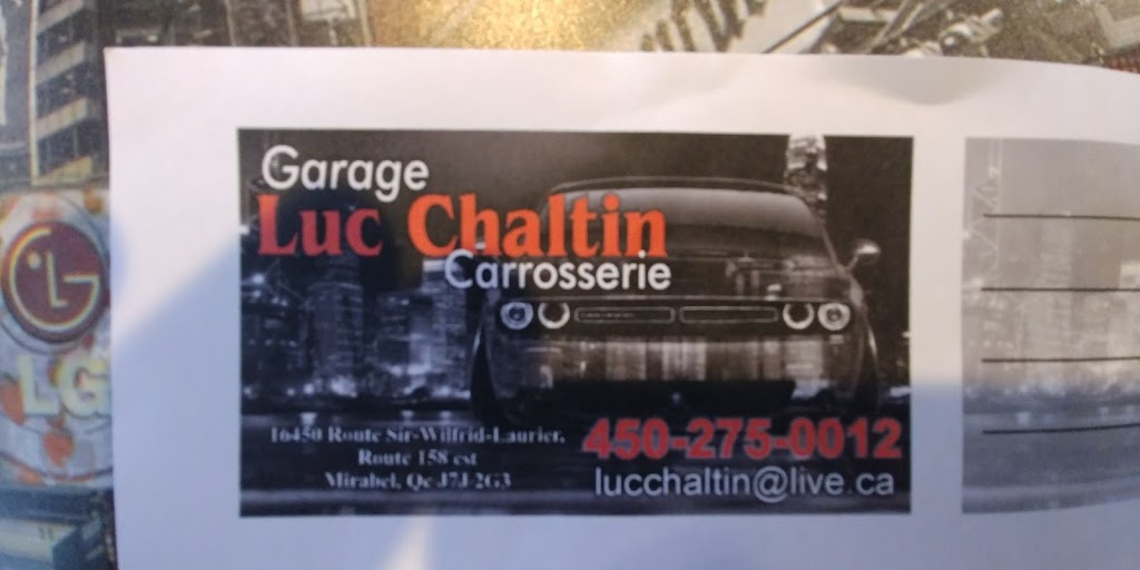 Garage Luc Chaltin Enrg | 16450 Route Sir Wilfrid Laurier, Mirabel, QC J7J 2G3, Canada | Phone: (450) 275-0012