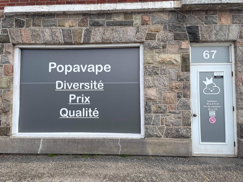 Popavape Rivière-du-Loup | Articles pour vapoteurs | Vape Shop | 67 Rue Fraser, Rivière-du-Loup, QC G5R 1C4, Canada | Phone: (418) 867-5214