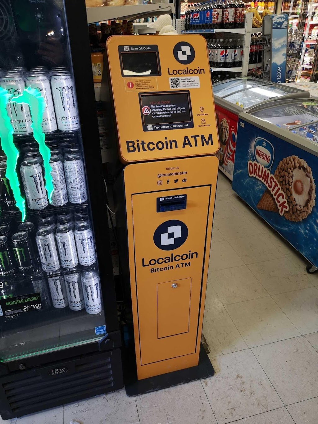 Localcoin Bitcoin ATM - Savers Convenience | 15 Micmac Blvd W, Lethbridge, AB T1K 7R1, Canada | Phone: (877) 412-2646