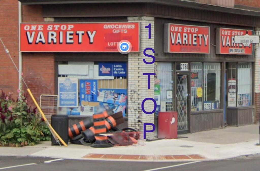 One Stop Variety | 2788 Dundas St W, Toronto, ON M6P 1Y3, Canada | Phone: (416) 854-9498