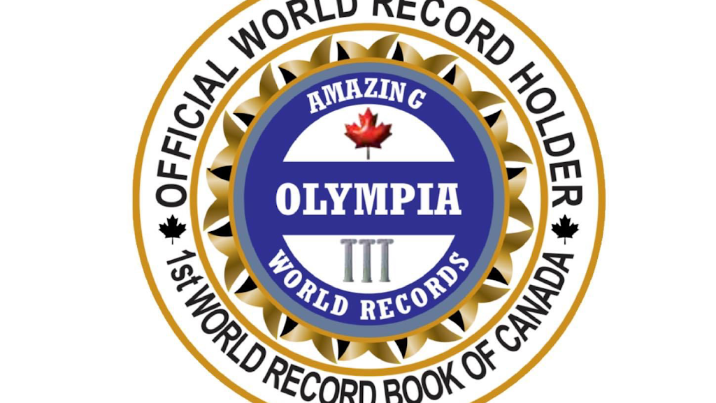 Amazing Olympia World Records Inc. | 2464 Clearbrook Rd #203, Abbotsford, BC V2T 2X8, Canada | Phone: (778) 982-0550