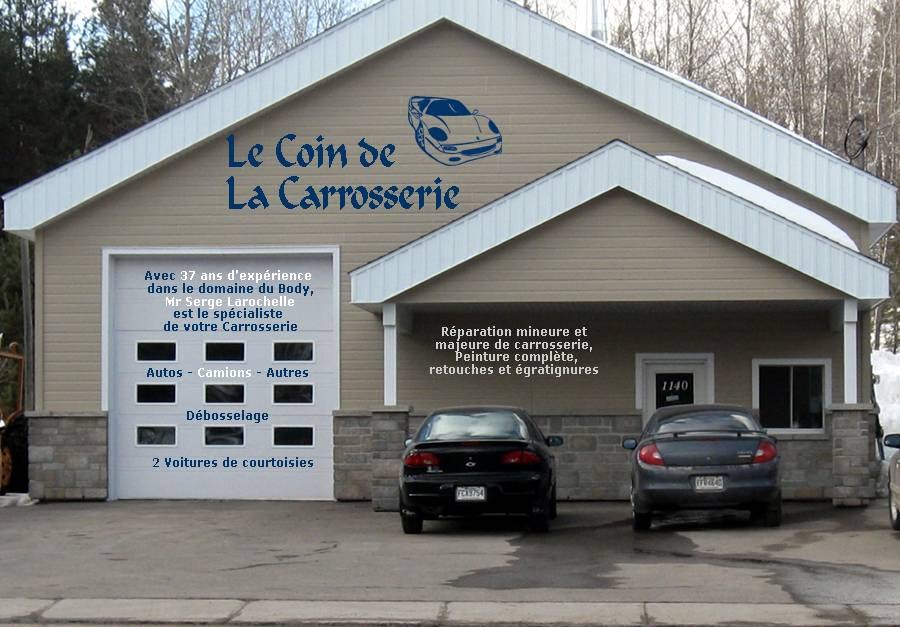 Garage Coin de la Carrosserie Enr | 1140 Rue Principale, Saint-Côme, QC J0K 2B0, Canada | Phone: (450) 883-1254