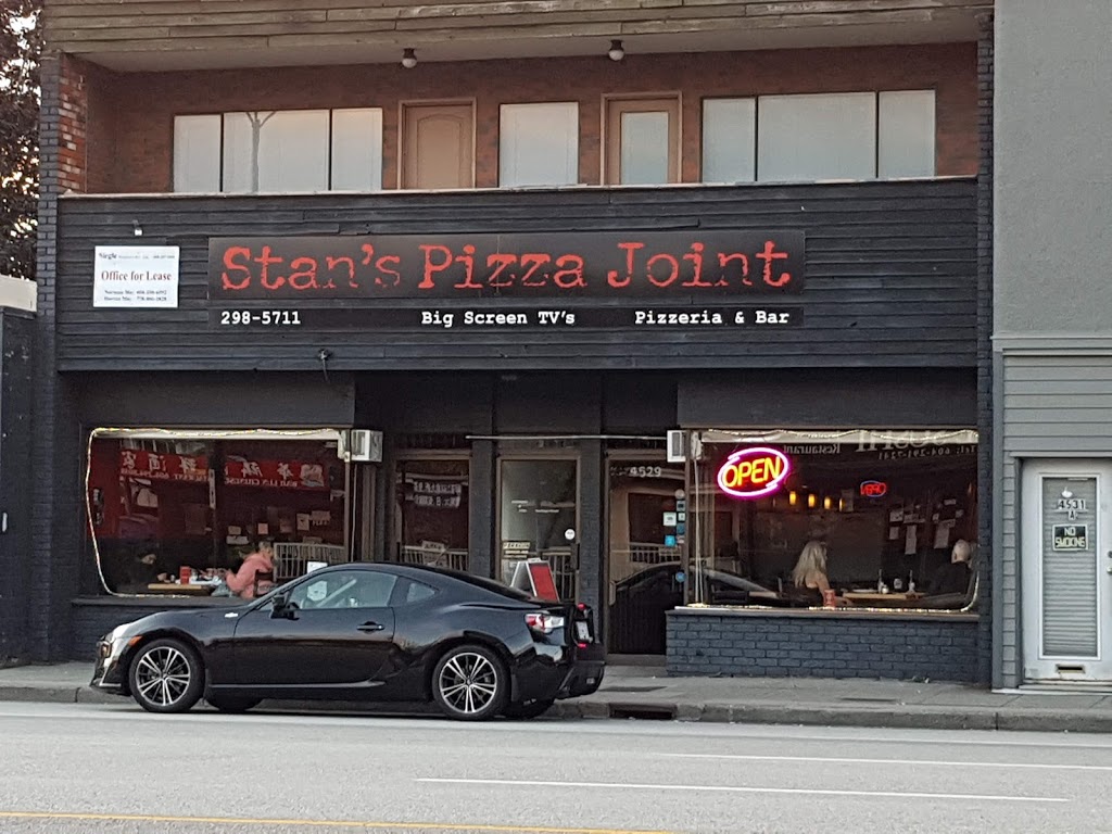 Stans Pizza Joint | 4527 Hastings St, Burnaby, BC V5C 2K3, Canada | Phone: (604) 298-5711