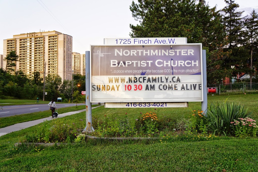 Northminster Baptist Church | 1725 Finch Ave W, North York, ON M3N 1M6, Canada | Phone: (416) 633-4021