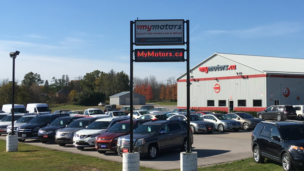 MyMotors.ca-Tillsonburg Cars Inc | 7 Rouse Street West, Tillsonburg, ON N4G 5T5, Canada | Phone: (519) 688-3202