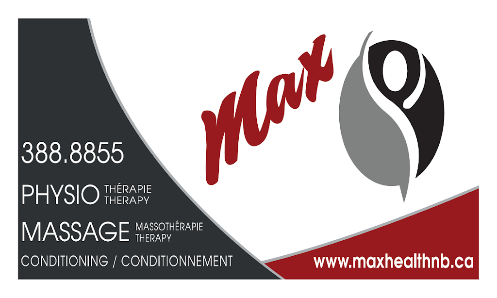 Max Moncton Physiotherapy | 10-1909 Mountain Rd, Moncton, NB E1G 1A8, Canada | Phone: (506) 388-1333
