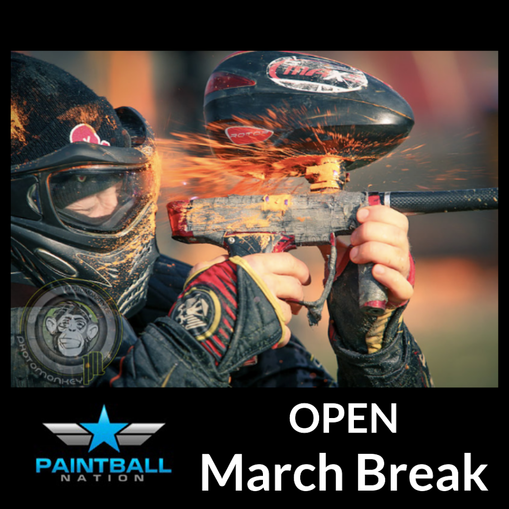 Paintball Nation Burlington | 3336 Mainway, Burlington, ON L7M 1A7, Canada | Phone: (289) 635-2291