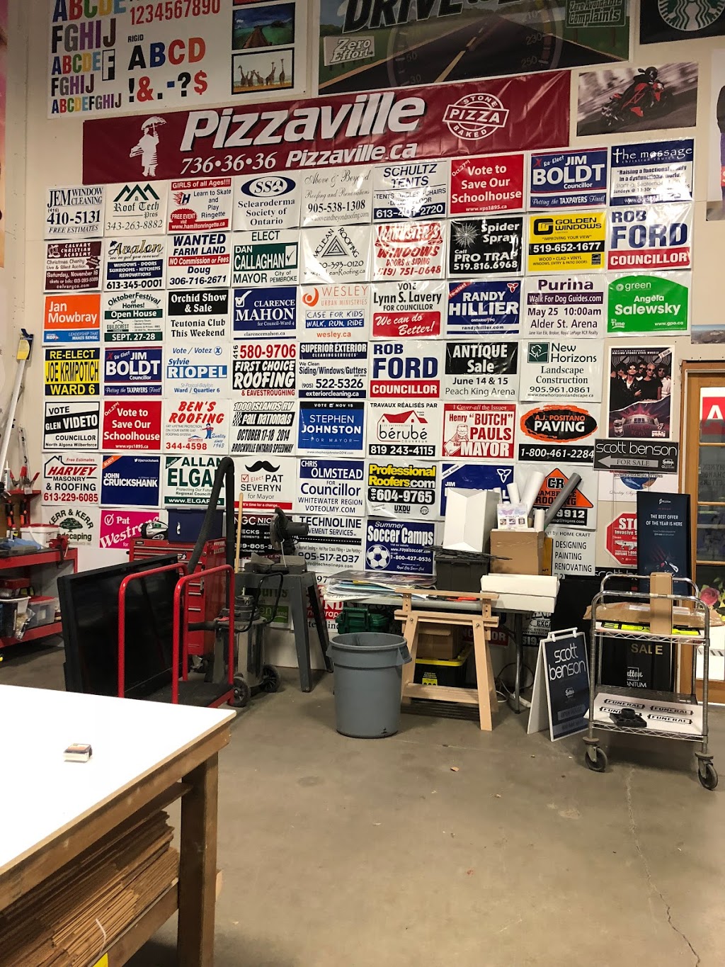 Sierra Graphics Hynek Change Letters | 482 South Service Rd E #201, Oakville, ON L6J 2X6, Canada | Phone: (416) 232-2827