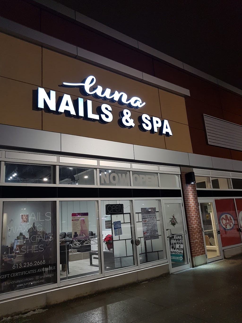 Luna Nails & Spa | 5703 Hazeldean Rd, Stittsville, ON K2S 0P6, Canada | Phone: (613) 236-2668