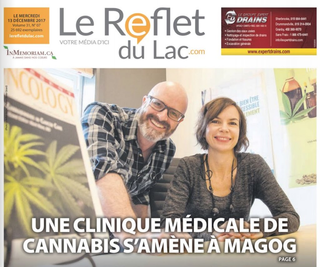 Nature Médic, clinique de cannabis médicinal | 2381 rue Principale Ouest, bureau 100, Magog, QC J1X 0J4, Canada | Phone: (819) 588-1205