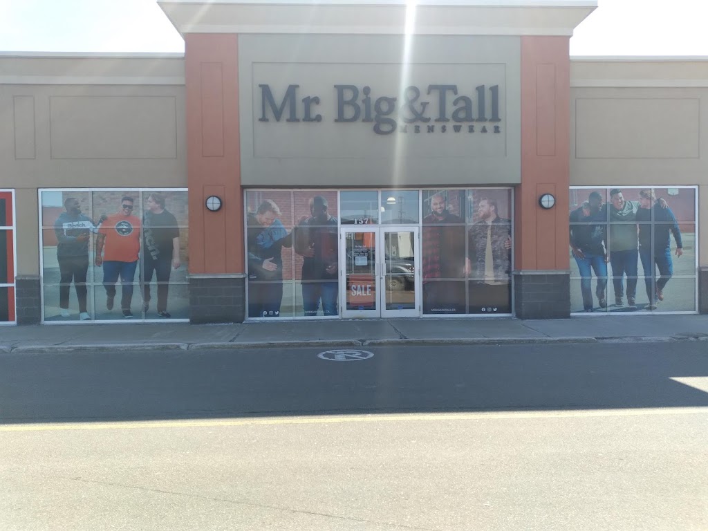 Mr.Big & Tall Menswear | 157 Trinity Dr Unit 13, Moncton, NB E1G 2J7, Canada | Phone: (506) 853-7915