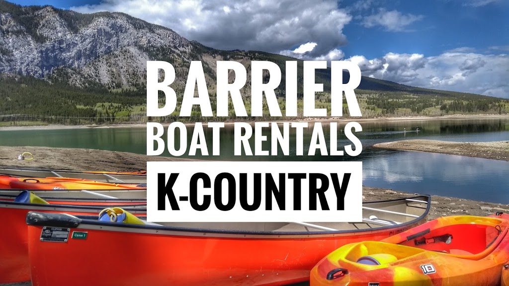 Barrier Lake Boat Rentals operated by Kananaskis Outfitters | AB-40, Kananaskis, AB T0L 2H0, Canada | Phone: (403) 591-7000