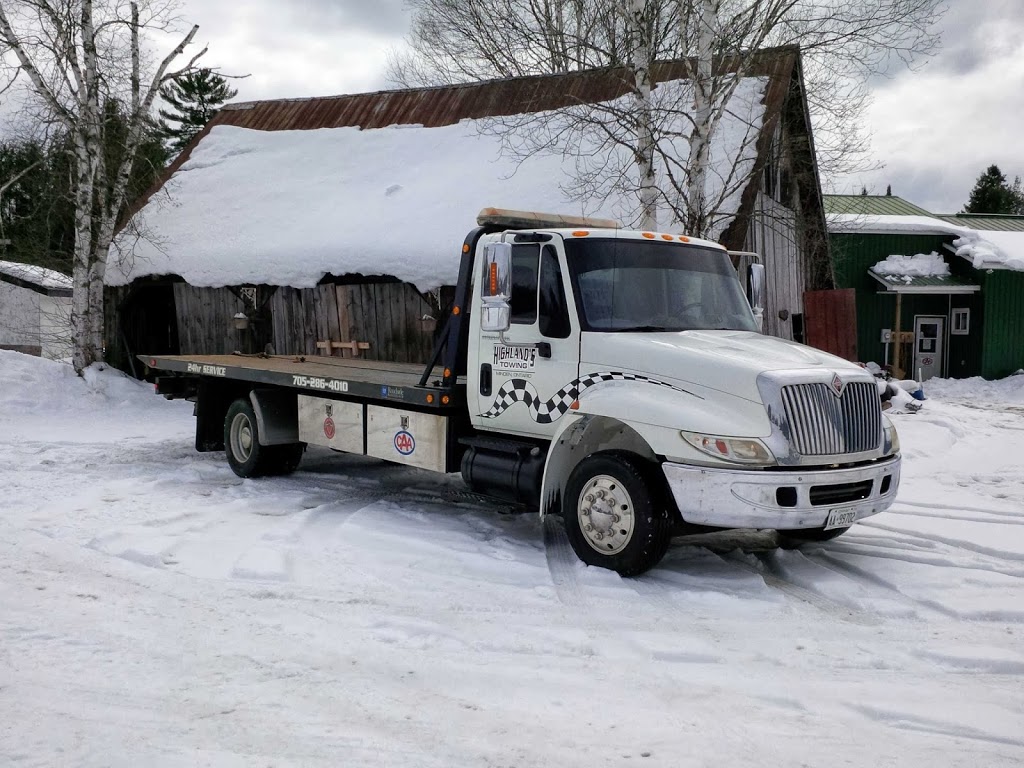 Highlands Towing | 536 Bobcaygeon Rd, Minden, ON K0M 2K0, Canada | Phone: (705) 286-4010