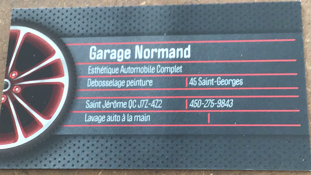 Garage Normand | 45 Rue St Georges, Saint-Jérôme, QC J7Z 4Z2, Canada | Phone: (450) 275-9843